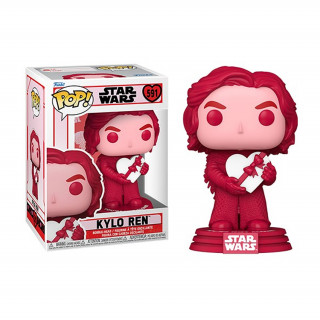 Funko Pop! Disney Star Wars: Valentines S3 - Kylo Ren #591 Bobble-Head Vinyl Figura Ajándéktárgyak