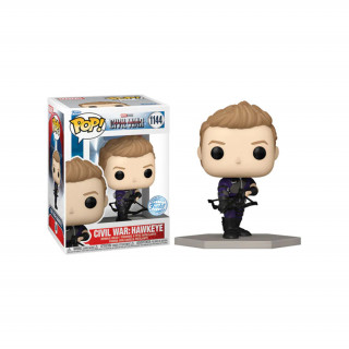 Funko Pop! Marvel: Captain America Civil War: Hawkeye (Special Edition) #1144 Bobble-Head Vinyl Figura Ajándéktárgyak