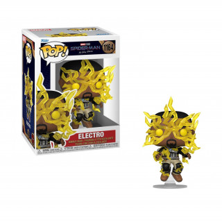 Funko Pop! Marvel: Spider-Man No Way Home - Electro #1164 Bobble-Head Vinyl Figura Ajándéktárgyak