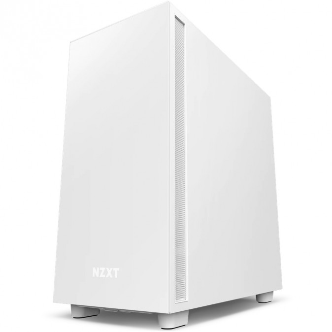 NZXT H7 Fehér (Táp nélküli) ablakos ATX ház PC