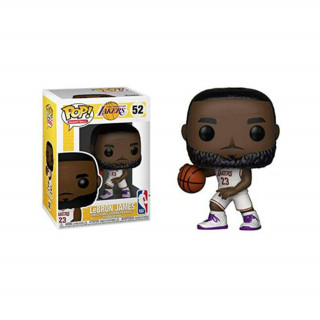 Funko Pop! #52 NBA: Lakers - Lebron James (white) Vinyl Figura Ajándéktárgyak