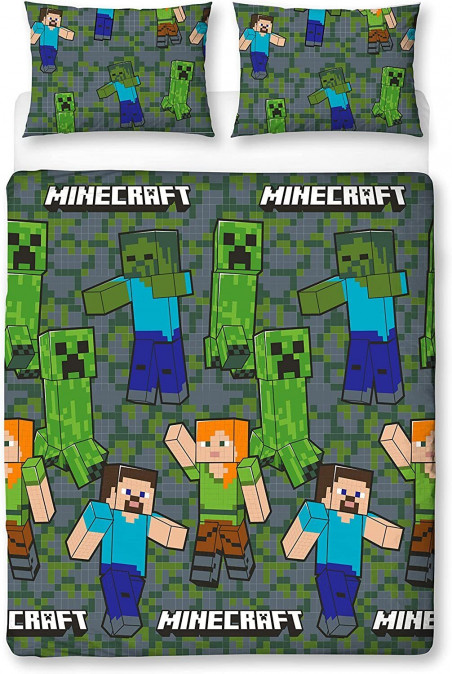 Minecraft "Cargo" Ágynemű Szett - Abystyle Ajándéktárgyak