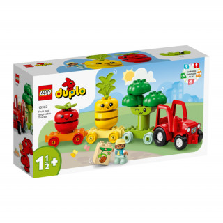 LEGO DUPLO: Gyümölcs- és zöldségtraktor (10982) Játék