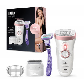 BRAUN Silk-épil 9 SensoSmart 9/870 Epilátor Otthon