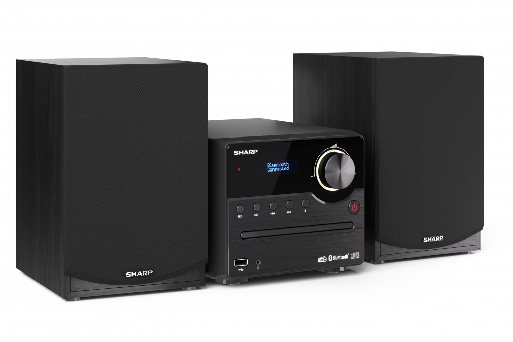 Sharp XL-B517D(BK) Mini Hifi - Fekete PC