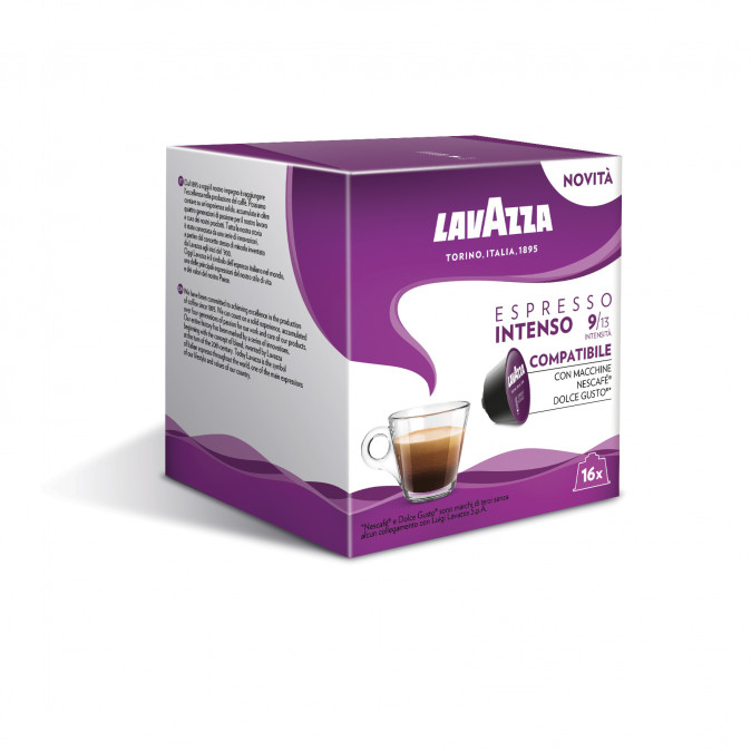 Lavazza Espresso Intenso Dolce Gusto Kompatibilis Kapszula 16x8g Otthon