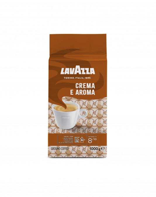 Lavazza Crema e Aroma Roasted Coffe Beans 1000g Otthon