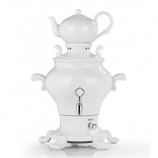 Beem Samovar Odette Blanc 5l 1800W Fehér Porcelán - Teafőző Otthon