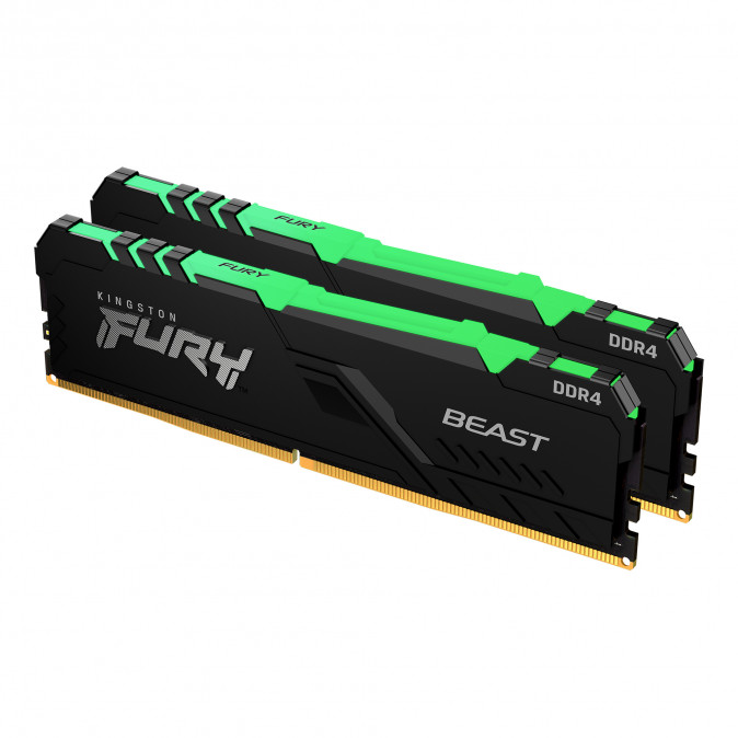 Kingston 16GB DDR4 3600MHz (2x8GB) Fury Beast RGB PC