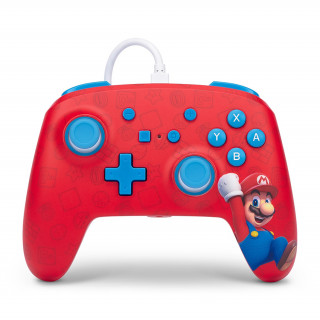 PowerA Enhanced Nintendo Switch Vezetékes Kontroller (Woo-Hoo Mario) Nintendo Switch