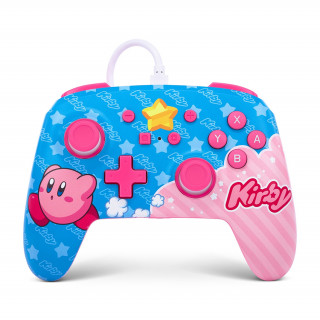 PowerA Enhanced Nintendo Switch Vezetékes Kontroller (Kirby) Nintendo Switch