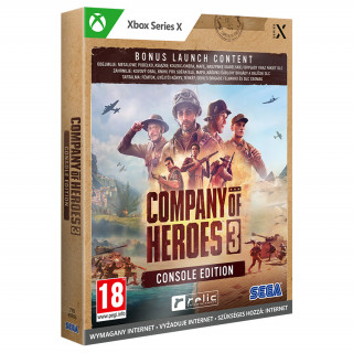 Company of Heroes 3: Console Launch Edition (használt) Xbox Series