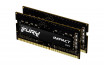 Kingston 16GB DDR4 2666MHz Kit(2x8GB) SODIMM Fury Impact Black thumbnail