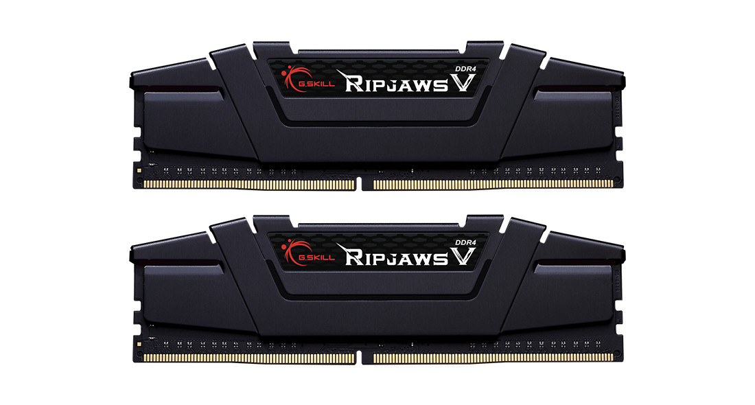 G.SKILL 32GB DDR4 3600Mhz Kit(2x16GB) Ripjaws V Black PC