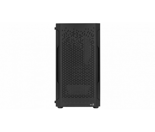 Aerocool Trinity Mini Mesh mATX ház (Fekete edzett üveg) PC