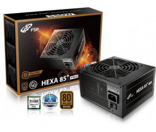 FSP HEXA 85+ PRO ATX desktop tápegység 650W 80+ Bronze BOX PC