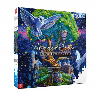 Good Loot Imagination: Roch Urbaniak Owl Island Puzzle 1000 darabos puzzle Játék