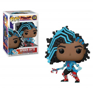 Funko Pop! #1229 Marvel Spider-Man Across The Spider-Verse - Spider-Byte Bobble-Head Vinyl Figura Ajándéktárgyak