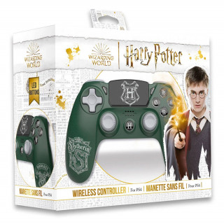 Freaks and Geeks - PS4 Vezetéknélküli Kontroller (Green) - Slytherin (140119C) PS4