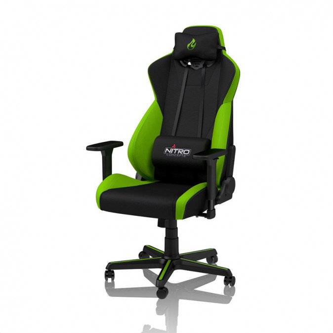Nitro Concepts S300 Zöld - Fekete (NC-S300-BG) (Bontott) PC