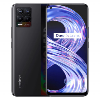 Realme 8 6,5" 5G 4/64GB DualSIM Fekete Mobil