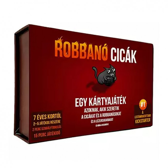 Robbanó cicák Játék