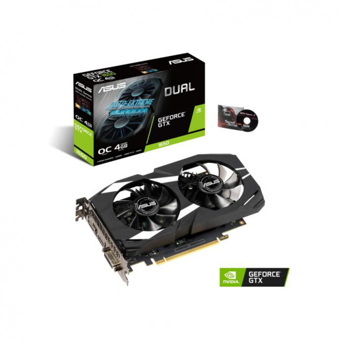 ASUS videokártya nVidia DUAL-GTX1650-O4G GDDR5 4GB videokártya PC