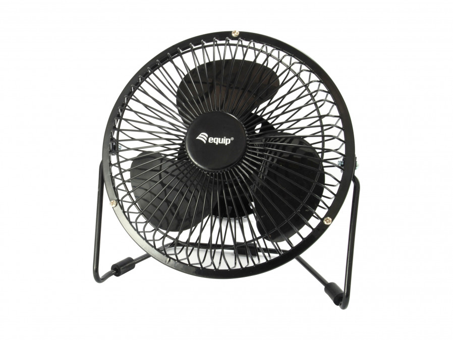 Equip-Life Asztali Ventilátor - 245420 (USB, 6", fekete) Otthon