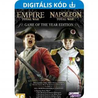 Empire: Total War oraz Napoleon: Total War - Game of the Year Edition Steam PC