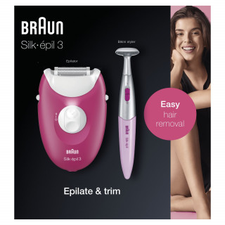 BRAUN SE3420 Epilátor Otthon