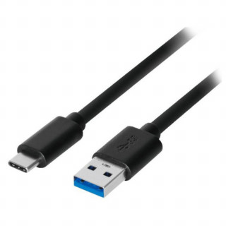 Akyga USB 3.1 type C / USB A cable 0,5m Black PC