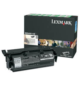 Lexmark X654X11E - Fekete PC