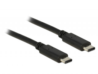 DeLock USB Type-C 2.0 - USB Type-C 2.0 Black 0,5m PC