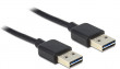 DeLock USB2.0-A apa > apa 1m kábel Black thumbnail