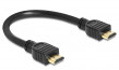 DeLock Cable High Speed HDMI with Ethernet – HDMI A male > HDMI A male 4K 25cm thumbnail