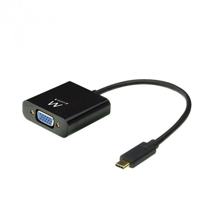 Ewent EW9821 Converter type-C to VGA f. 0,15m White PC