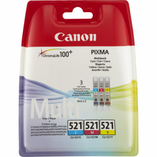 Canon CLI-521 C-M-Y Multipack PC