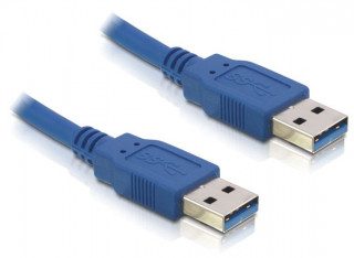 DeLock USB 3.0 Type-A male > USB 3.0 Type-A male 0,5m cable Blue PC