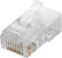 Goobay RJ45 CAT6 UTP csatlakozó dugó 8P8C thumbnail