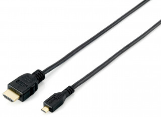 Equip HDMI - MicroHDMI 2m v1.4 aranyozott PC