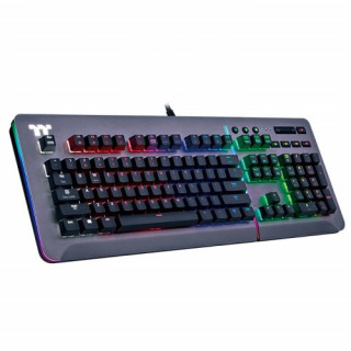 Thermaltake TT eSports Level 20 RGB (Cherry MX speed Silver) Mechanical Gaming Keyboard Titanium US PC