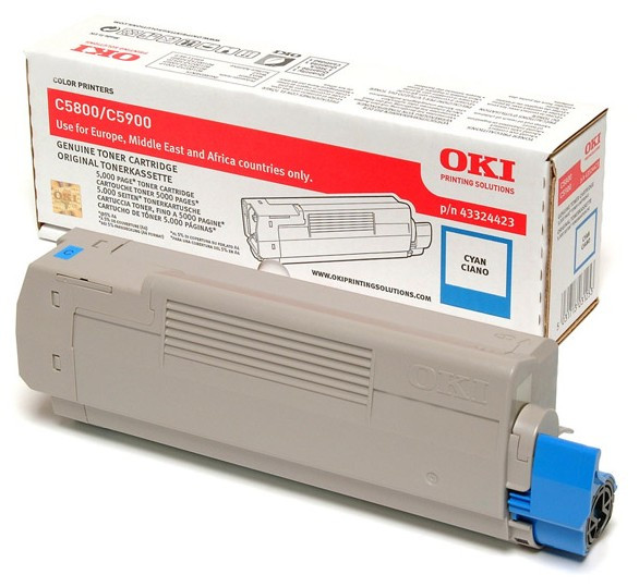 OKI 43324423 (C58/59/5550MFP) - Ciánkék PC