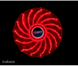 Akasa Vegas LED 120mm - Piros PC