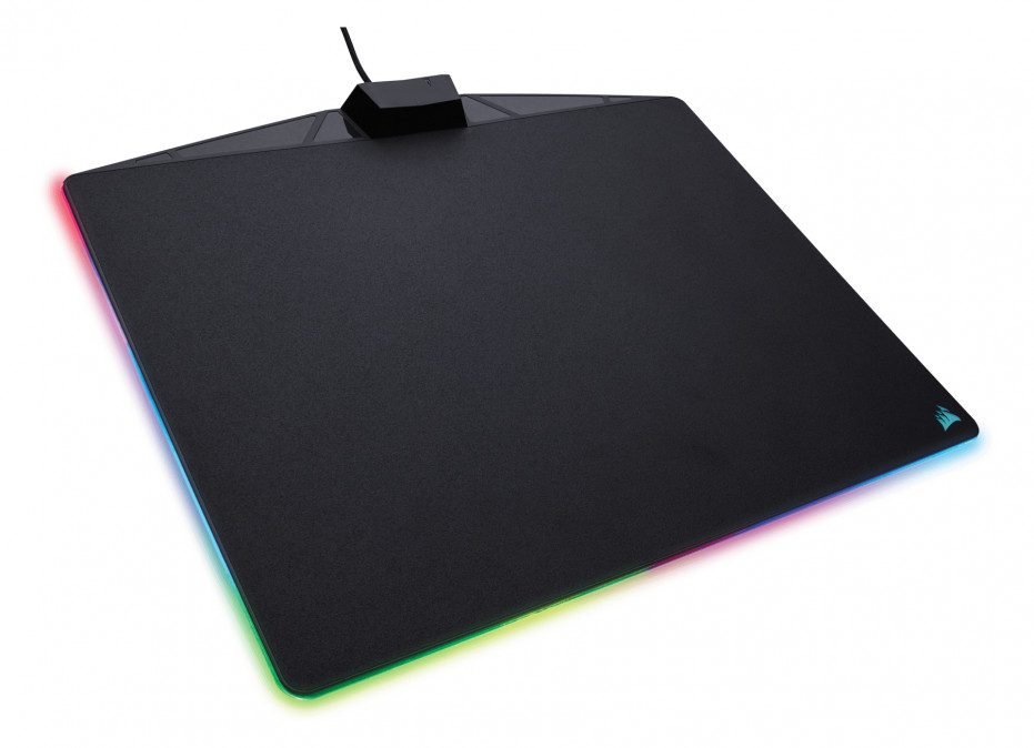 Corsair Gaming MM800 RGB Polaris FEKETE [ Led testreszabható világítás max. 15 zónás, 350 x 260 mm, 1,8m kábel PC