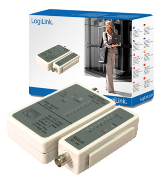 Logilink Hálózati kábeltesztelő PC