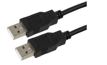 Gembird USB A M/M adatkábel 1.8m fekete PC