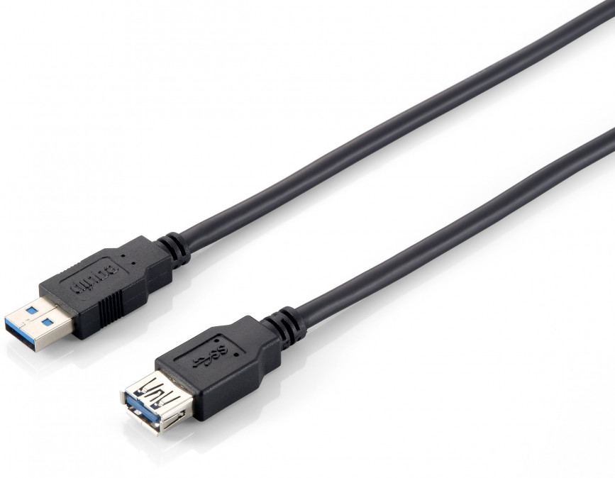 Equip Kábel - 128398 (USB3.0 A-A hosszabbítókábel, apa/anya, duplán árnyékolt, 2m) PC