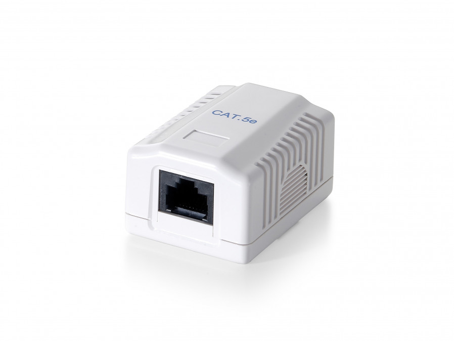 Equip Fali aljzat - 235211 (Cat6, UTP, RJ45, árnyékolatlan, fehér) PC