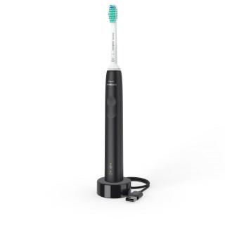 Philips Sonicare S3100 HX3671/14 elektromos fogkefe, fekete Otthon