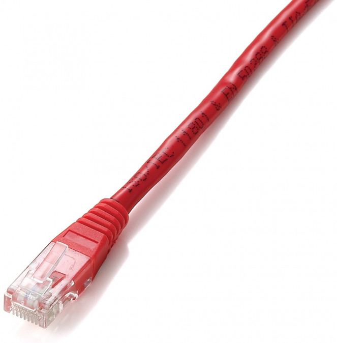 Equip 825426 hálózati kábel Vörös 10 M Cat5e U/UTP (UTP) PC